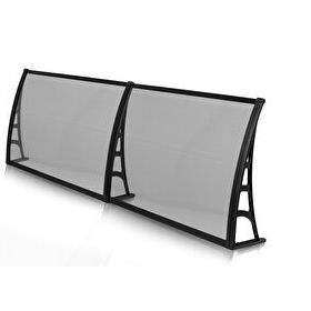 Gardenplast Lotus 70x240 Şeffaf Kapı Pencere Üstü Pratik Sundurma