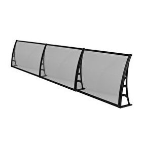 Gardenplast Lotus 70x360 Şeffaf Kapı Pencere Üstü Pratik Sundurma