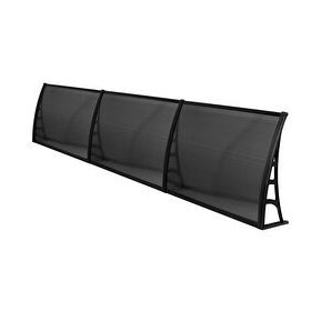 Gardenplast Lotus 70x360 Şeffaf Kapı Pencere Üstü Pratik Sundurma