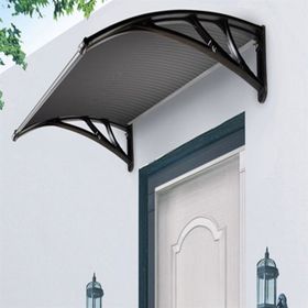 Gardinus 100 x 100 cm Siyah Kapı Üstü Pratik Sundurma