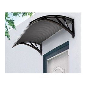 Gardinus 120 x 100 cm Siyah Kapı Üstü Pratik Sundurma