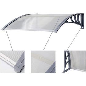 Gardinus 150x100 cm Gri Kapı Üstü Pratik Sundurma