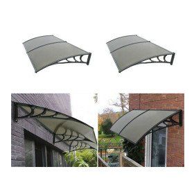 Gardinus 240 x 100 cm Siyah Kapı Üstü Pratik Sundurma
