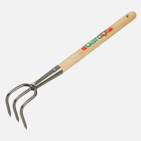 Gardol 45 cm Küçük 3 Çatallı Tırmık