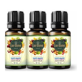 Gardone 10 ml Tutti Frutti Uçucu Yağı Buhurdanlık Ortam Kokusu (3 adet)