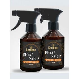 Gardone 250 ml Beyaz Sabun ve Amber Kokulu Çamaşır Spreyi ve Oda Kokusu (2 adet)