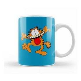 Garfield Cute Porselen Kupa Bardak