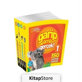 Garip Ama Gerçek Seti-National Geographic Kids-4 Kitap Takım