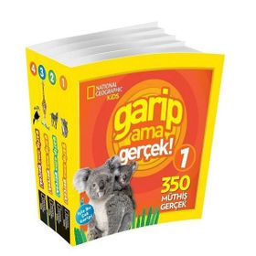Garip Ama Gerçek Seti-National Geographic Kids-4 Kitap Takım