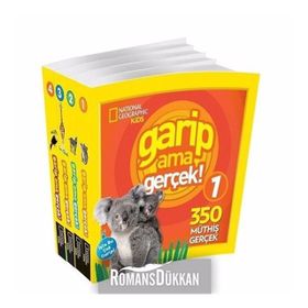 Garip Ama Gerçek Seti-National Geographic Kids-4 Kitap Takım