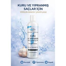 Garlex 250 ml Kuru Yıpranmış Saçlar Sarımsak Şampuanı