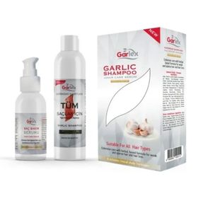 Garlex 400 ml Sarımsak Şampuanı + 100 ml Saç Bakım Serumu