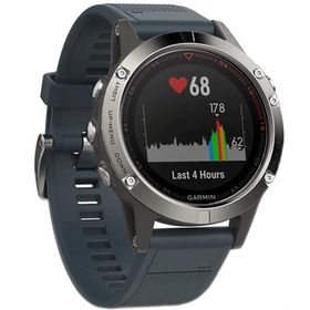 Garmin Fenix 5 Silver Lacivert Akıllı Saat