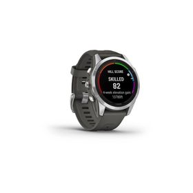 Garmin Fenix 7S Pro Solar Gümüş Gri Kol Saati