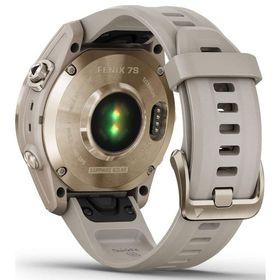 Garmin Fenix 7S Sapphire Solar - Cream Gold Titanyum Akıllı Multisport Saat