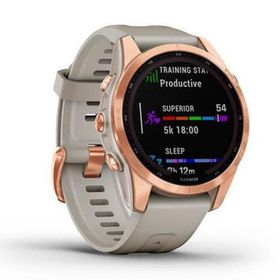 Garmin Fenix 7S Solar Rose Gold Kum Rengi Akıllı Saat