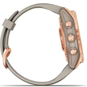 Garmin Fenix 7S Solar Rose Gold Kum Rengi Akıllı Saat