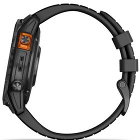 Garmin Fenix 7X Pro Solar Edition Slate Gri Siyah Akıllı Saat