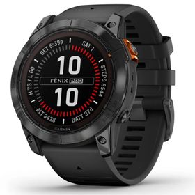 Garmin Fenix 7X Pro Solar Edition Slate Gri Siyah Akıllı Saat