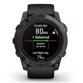 Garmin Fenix 7x Pro Solar Slate Gri Siyah Kayış