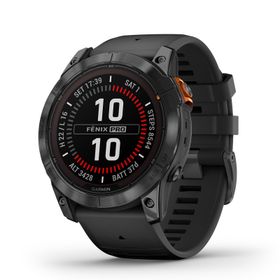 Garmin Fenix 7x Pro Solar Slate Gri Siyah Kayış