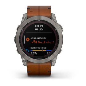 Garmin Fenix 7x Sapphire Solar Dlc Titanyum Akıllı Multisport Saat