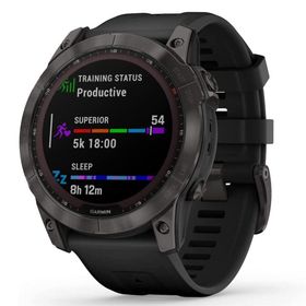 Garmin Fenix 7x Sapphire Solar Dlc Titanyum Akıllı Multisport Saat