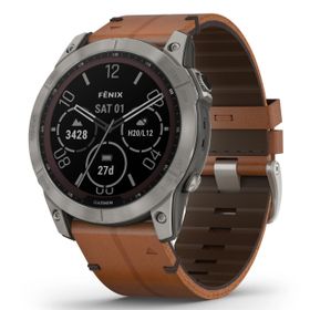 Garmin Fenix 7x Sapphire Solar Dlc Titanyum Akıllı Multisport Saat