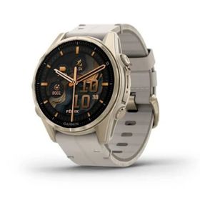 Garmin Fenix 8 Amoled Sapphire Soft Gold 43 mm Kireçtaşı Akıllı Saat