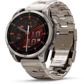 Garmin Fenix 8 Sapphire 47 mm Titanyum Vented Akıllı Saat