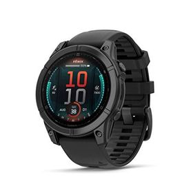 Garmin Fenix E Amoled Slate Gri 47 mm Siyah Akıllı Saat