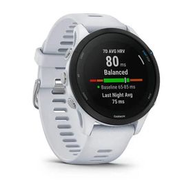 Garmin Forerunner 255 Music Beyaz Koşu Saati