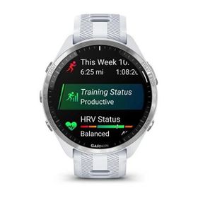 Garmin Forerunner 965 Titanyum Beyaz Gri Akıllı Saat