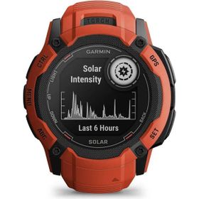 Garmin Garmin Instinct 2X Solar Multisport Kırmızı Akıllı Saat