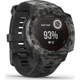 Garmin Instinct Solar Camo Kamuflaj Antrasit Akıllı Saat