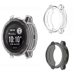 Garmin Kapak Erkek Kadın Garmin Instinct 2 ile Uyumlu Şeffaf Disscool Yumuşak Düşme Önleyici Tpu Koruyucu Kılıf
