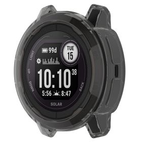 Garmin Kapak Erkek Kadın Garmin Instinct 2 ile Uyumlu Şeffaf Disscool Yumuşak Düşme Önleyici Tpu Koruyucu Kılıf