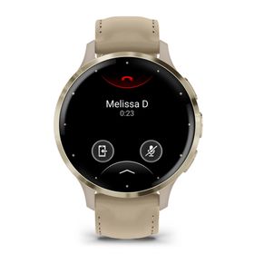 Garmin Venu 3S Soft Gold French Gri Akıllı Saat