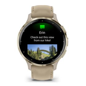 Garmin Venu 3S Soft Gold French Gri Akıllı Saat