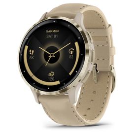 Garmin Venu 3S Soft Gold French Gri Akıllı Saat
