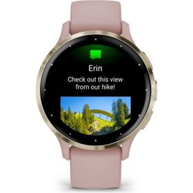 Garmin Venu 3S Soft Gold Pembe Akıllı Saat