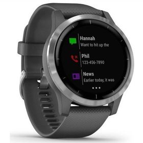 Garmin Vivoactive 4 Gümüş Gri Akıllı Saat