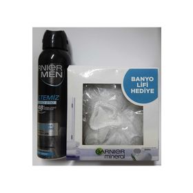 Garnier 150 ml Men Saf ve Temiz Aerosol