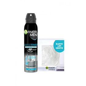 Garnier 150 ml Men Saf ve Temiz Aerosol