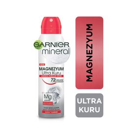Garnier 150 ml Mineral Magnezyum Ultra Kuru Aeresol Deodorant