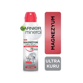 Garnier 150 ml Mineral Magnezyum Ultra Kuru Aeresol Deodorant