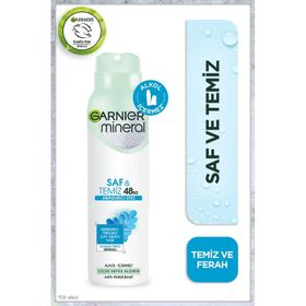 Garnier 150 ml Mineral Saf Temiz Arındırıcı Etki deodorant