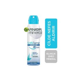 Garnier 150 ml Mineral Saf Temiz Arındırıcı Etki deodorant