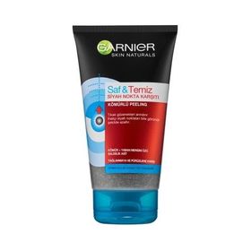 Garnier 150 ml Saf ve Temiz Kömürlü Siyah Nokta Karşıtı Kömürlü Peeling