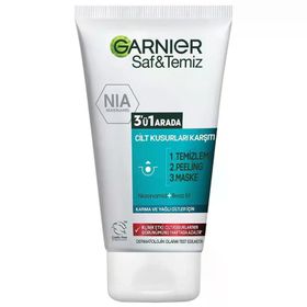 Garnier 150 ml Saf ve Temiz Temizleyici Peeling Maske